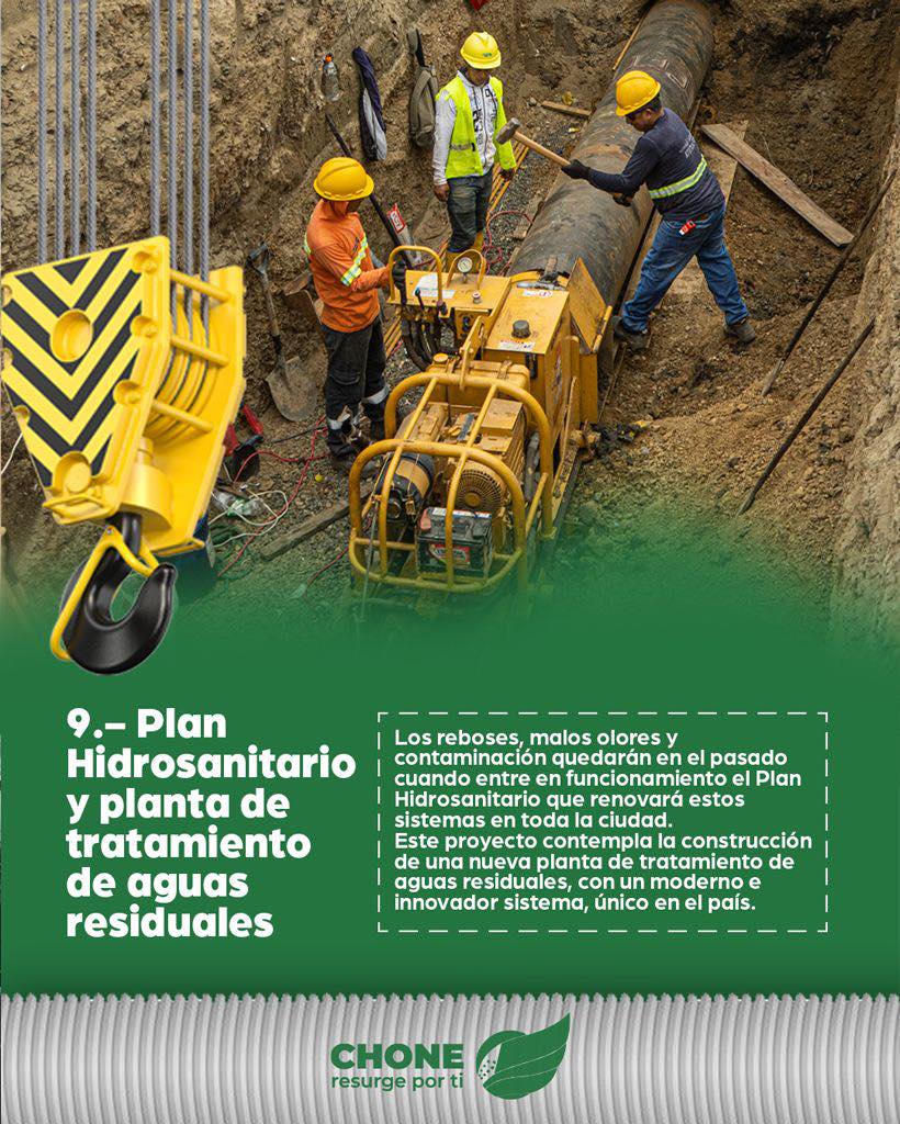 Múltiples razones hacen que Chone sea un cantón sustentable