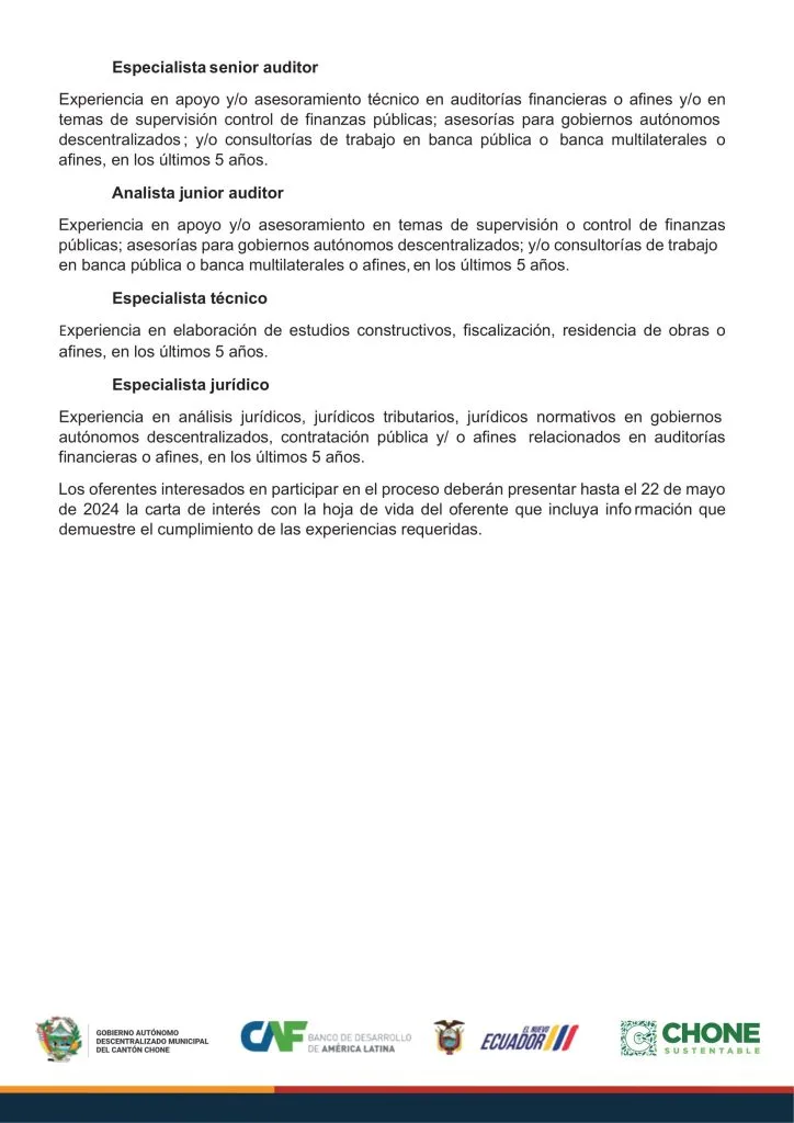 Convocatoria Pública